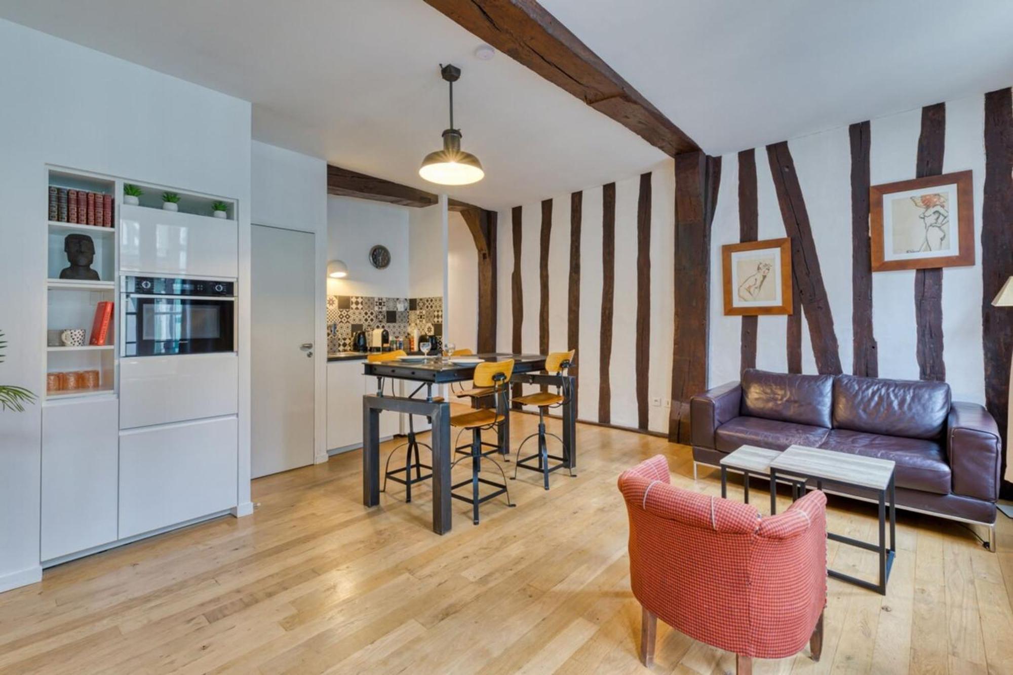 Le Charmant F2 Rue Du Gros Horloge A Rouen! Bagian luar foto