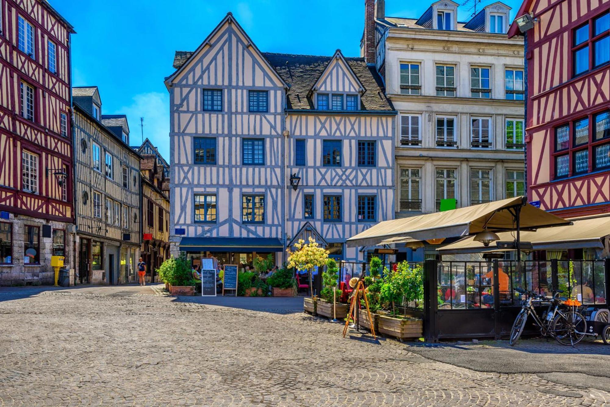 Le Charmant F2 Rue Du Gros Horloge A Rouen! Bagian luar foto